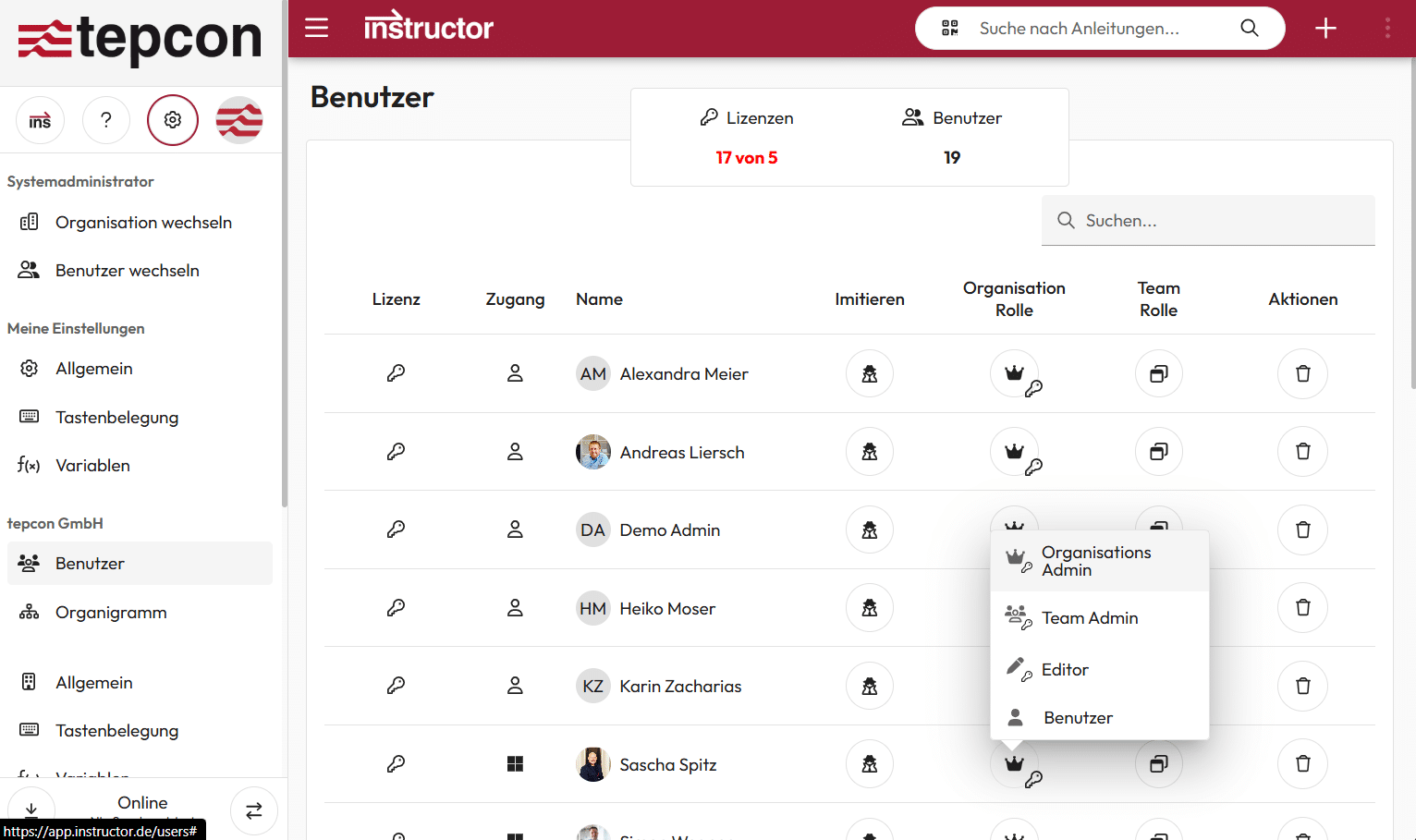 light-administration-user