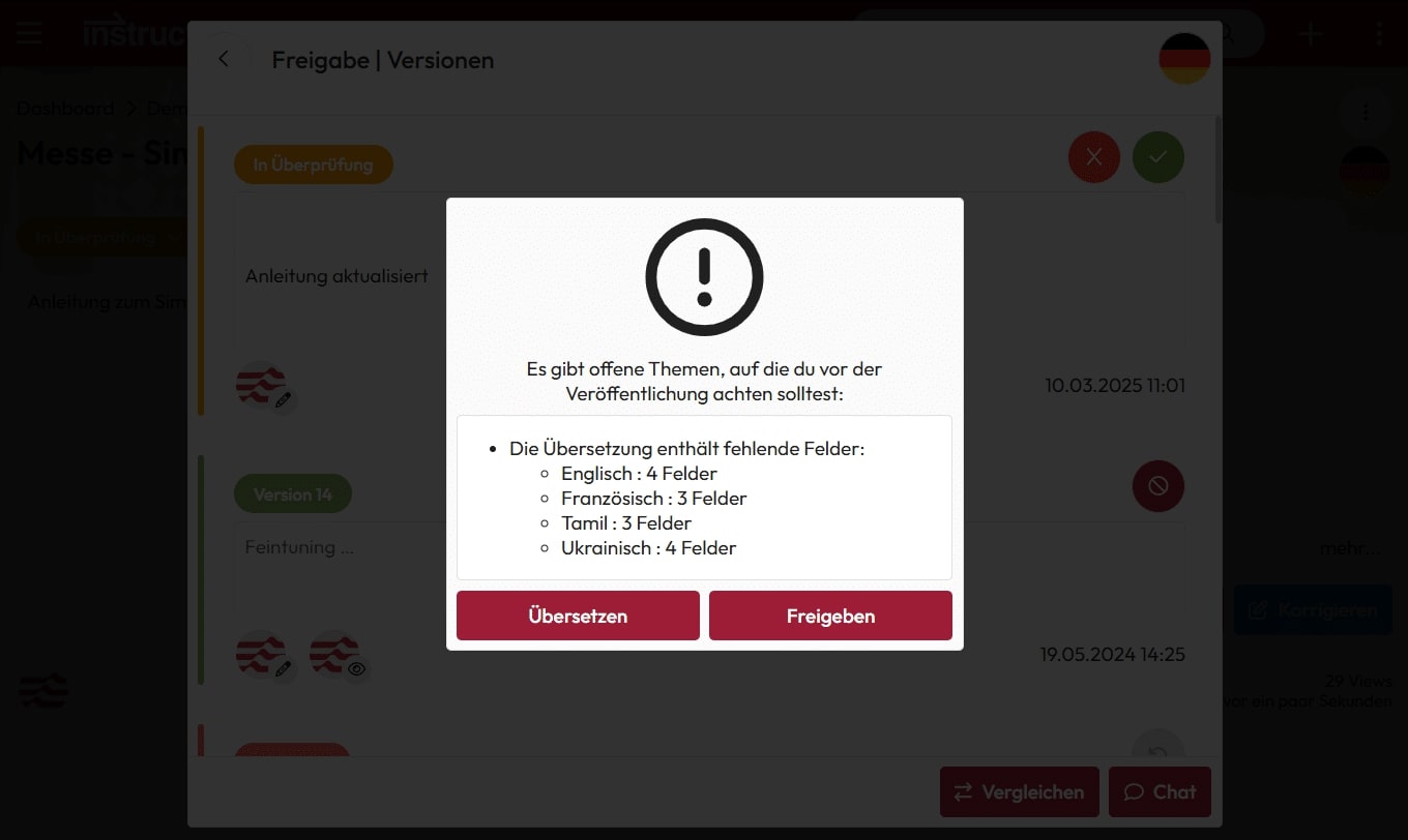 light-versioning-warning