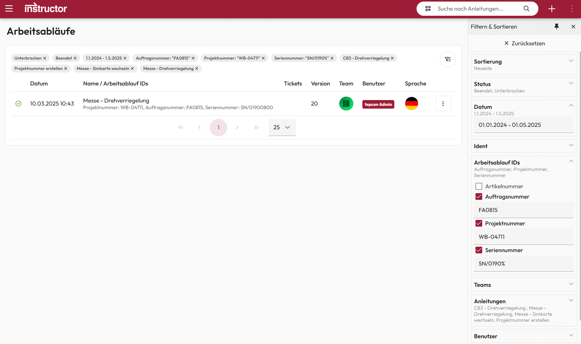 light-workflow-filter-order